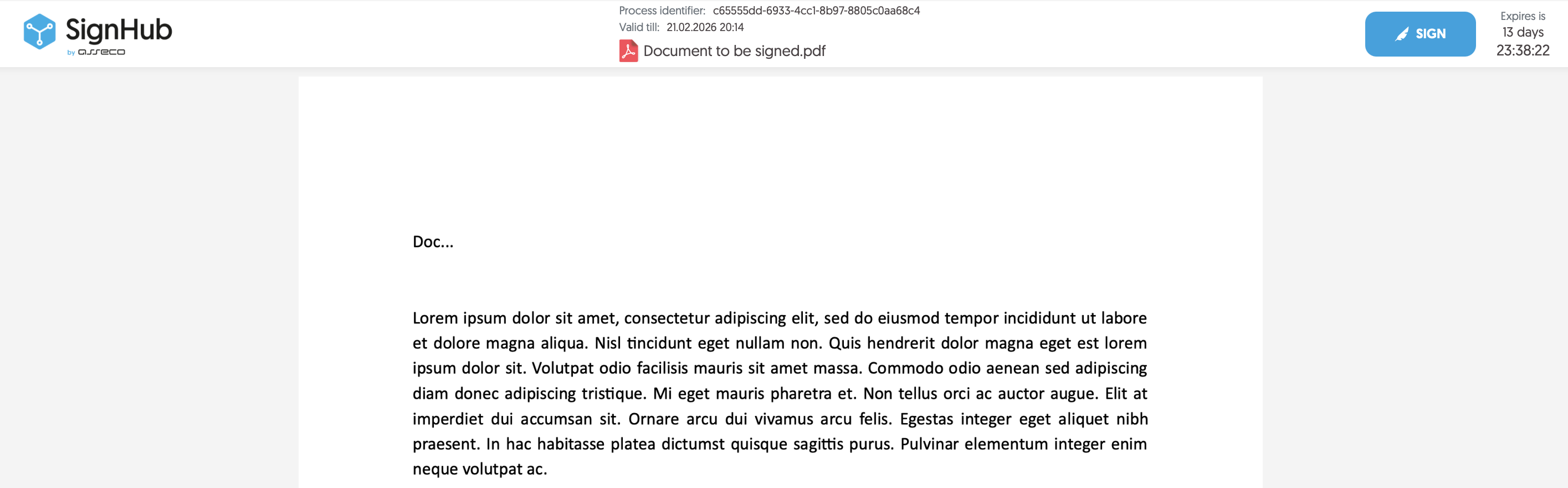 Simple Sign File Signing a PDF file without a CertumSign account - Basic sign (SES ...